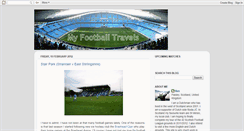 Desktop Screenshot of myfootballtravels.com